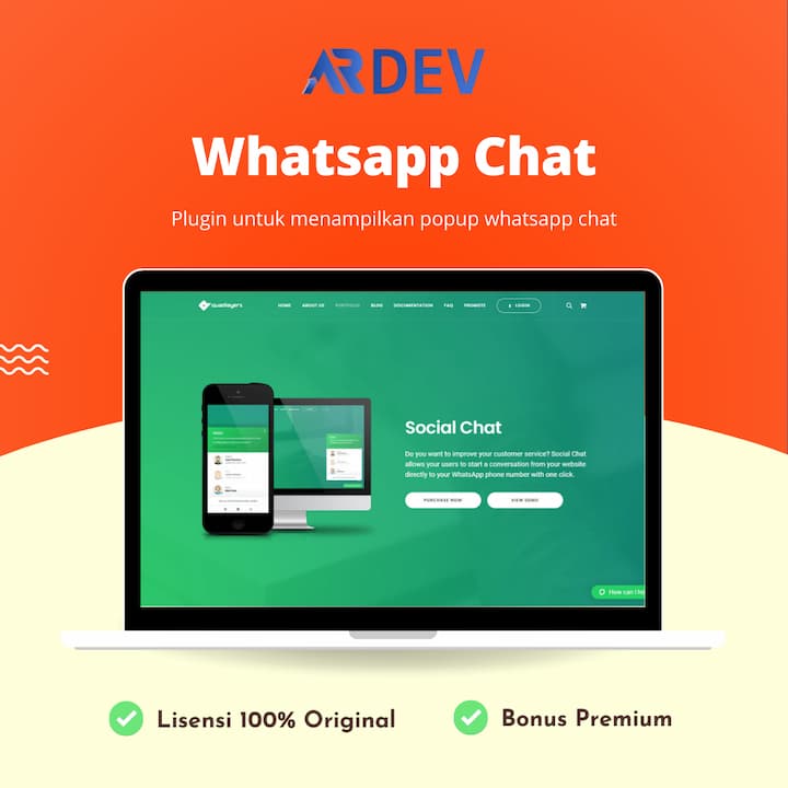 Jasa Install Plugin Whatsapp Chat