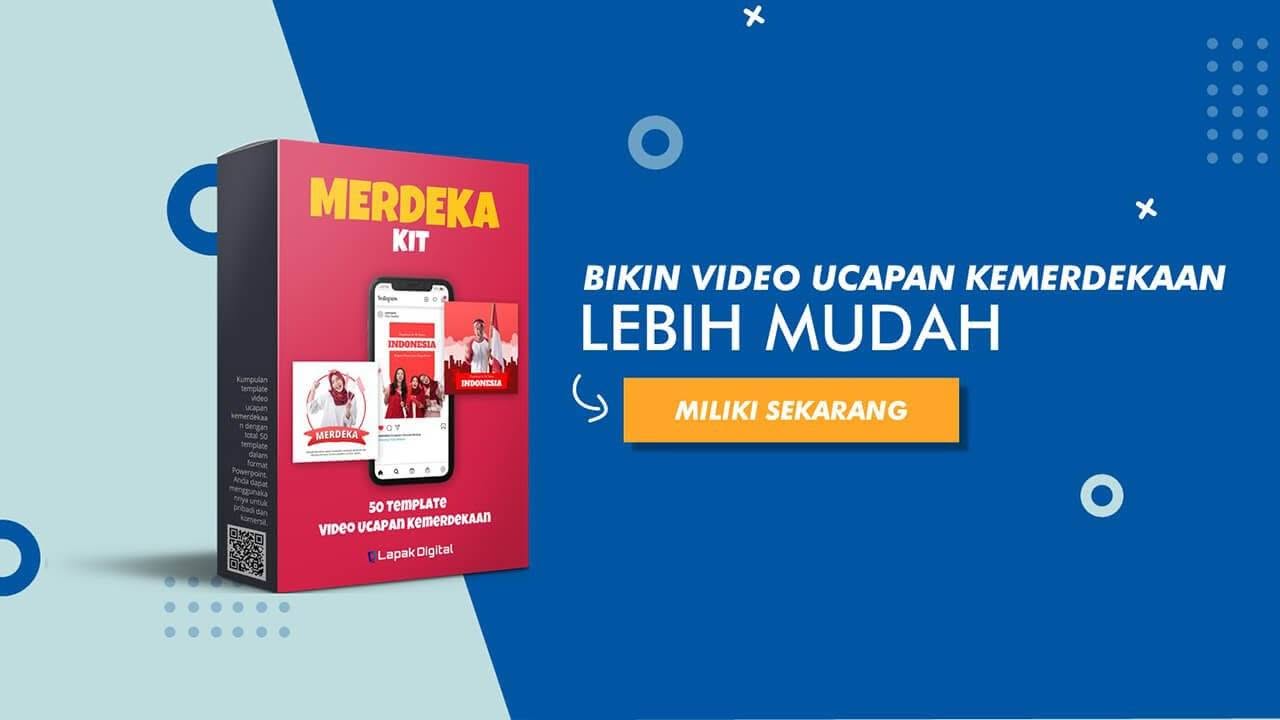 Merdeka Kit 50 Template Video Ucapan Kemerdekaan